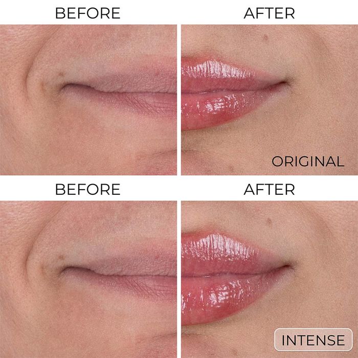 Intense Hot Kiss Lip Booster + PlumperNatural Rose